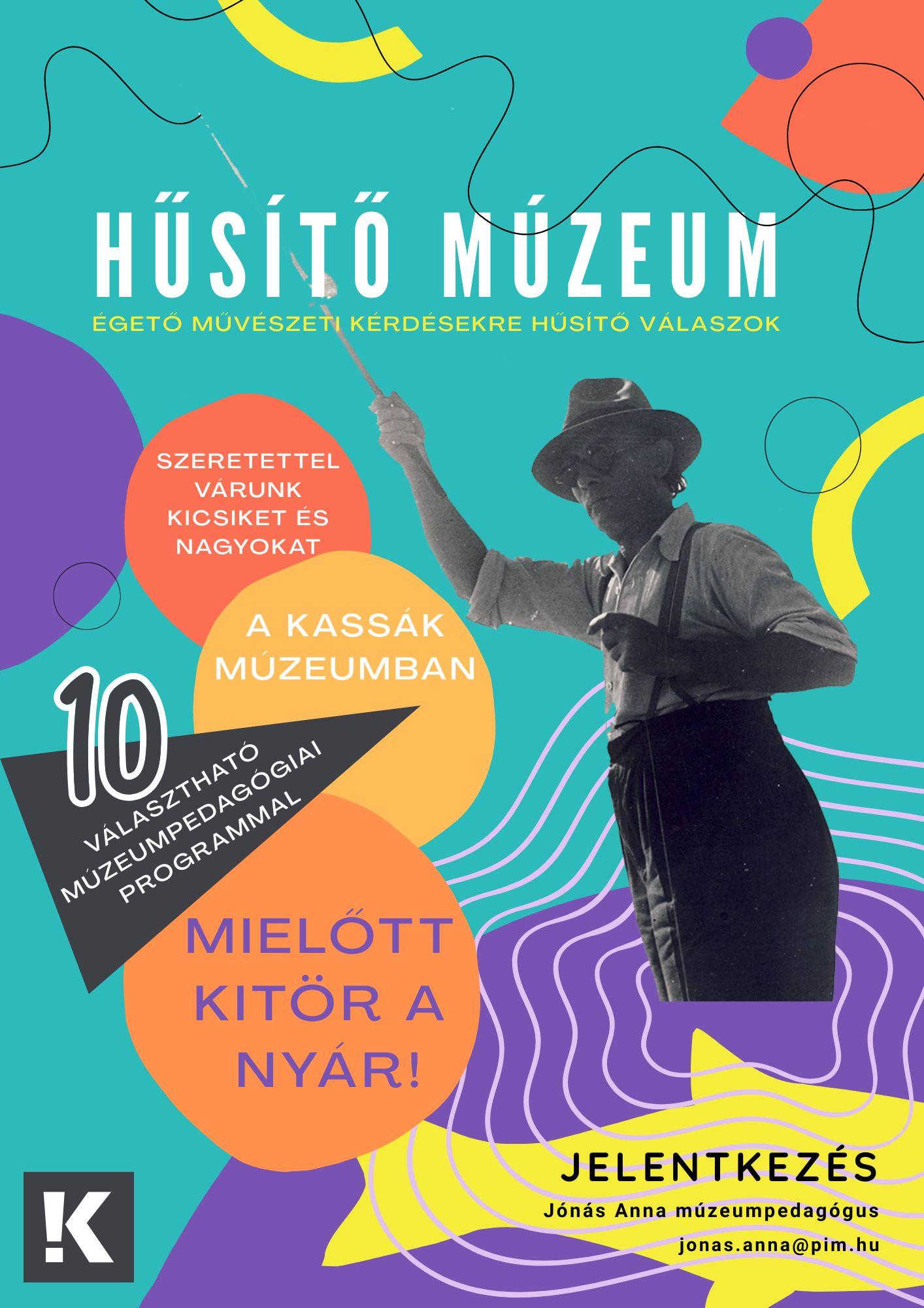 Hűsítő múzeum plakát
