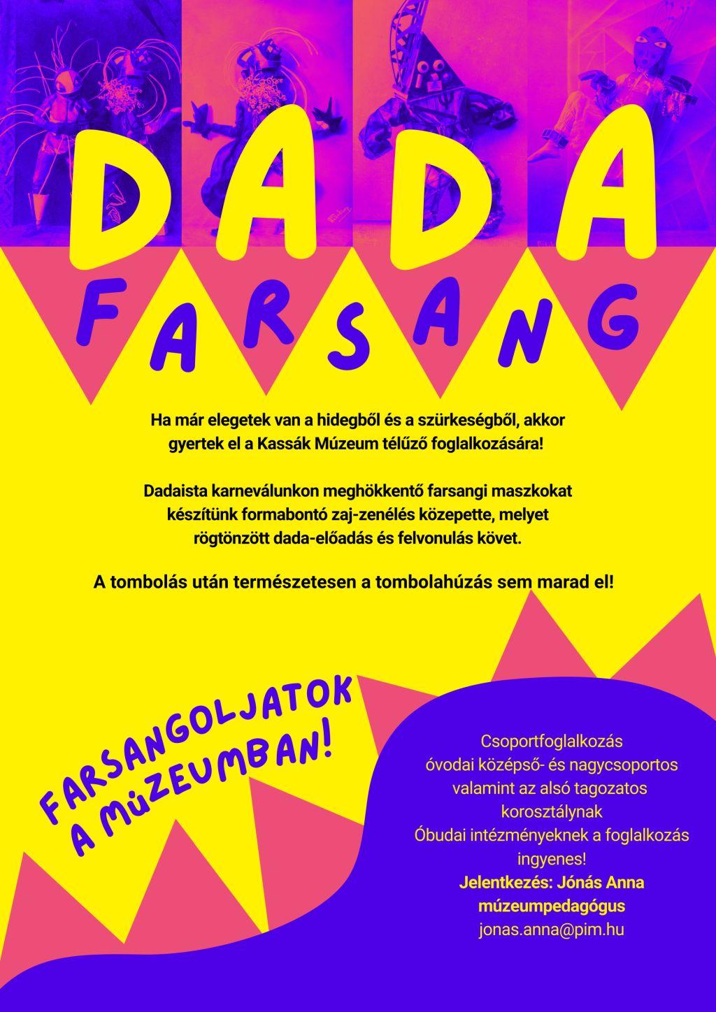 Dada-farsang 2025 plakát